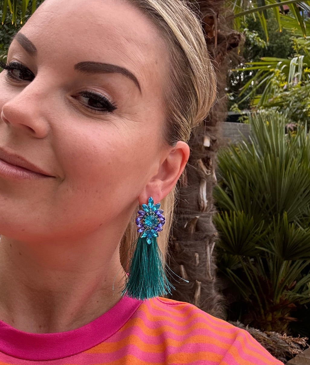 Glam Tassel Earrings