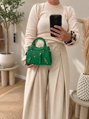 Groene handtas