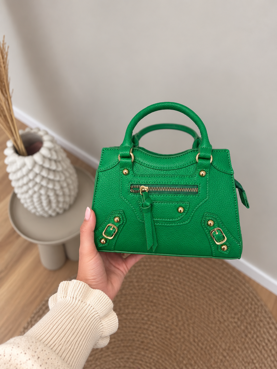 Groene handtas