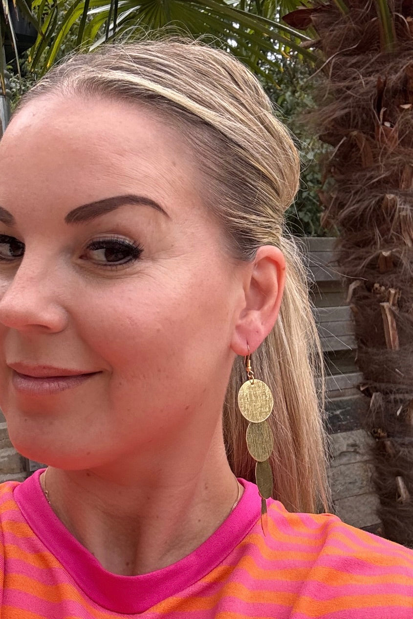Golden drops Earrings