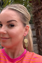 Golden drops Earrings