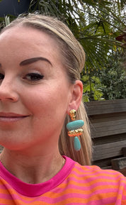 Turquise Treasure Earrings