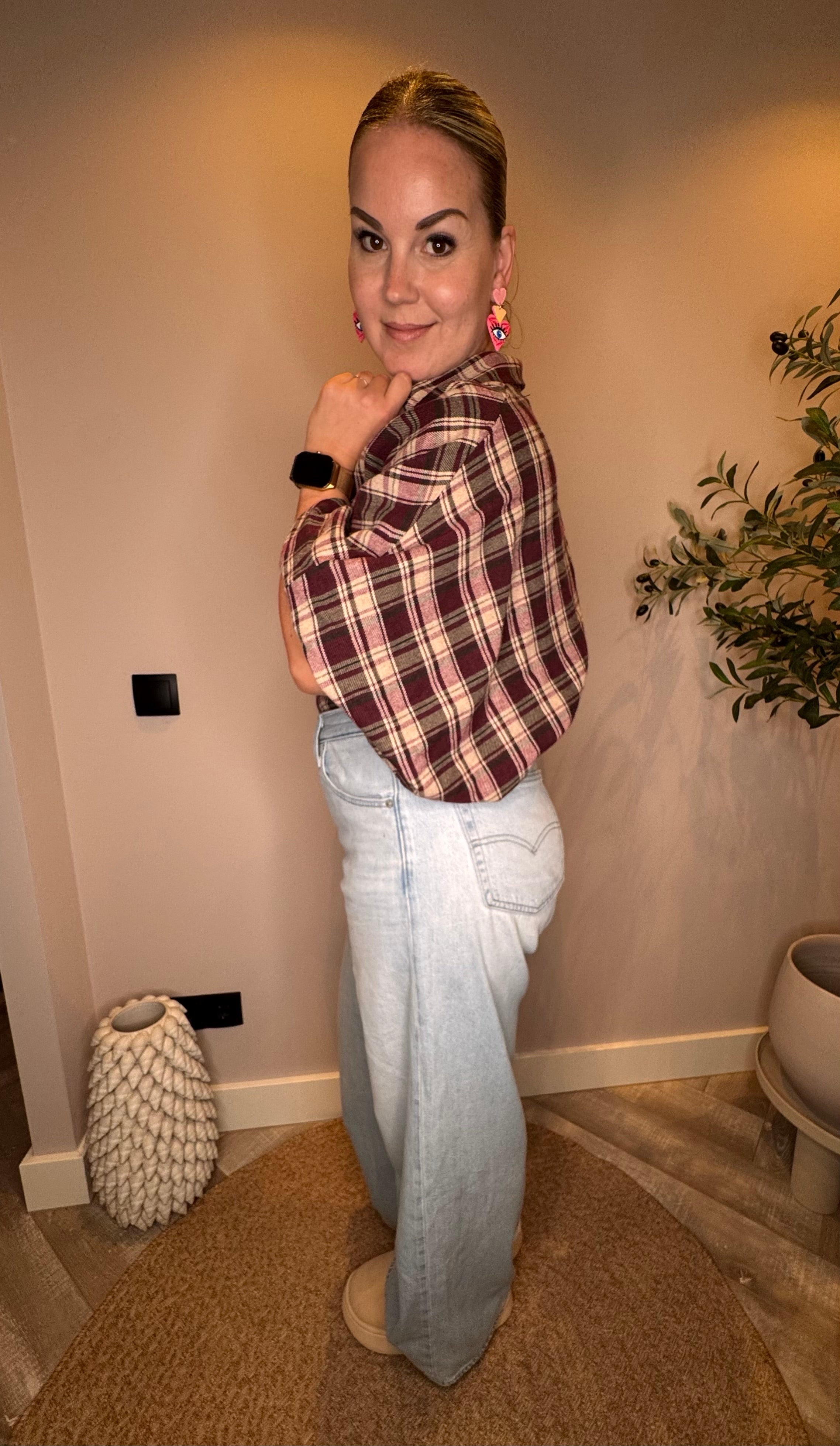 Blouse Maeve Bordeaux