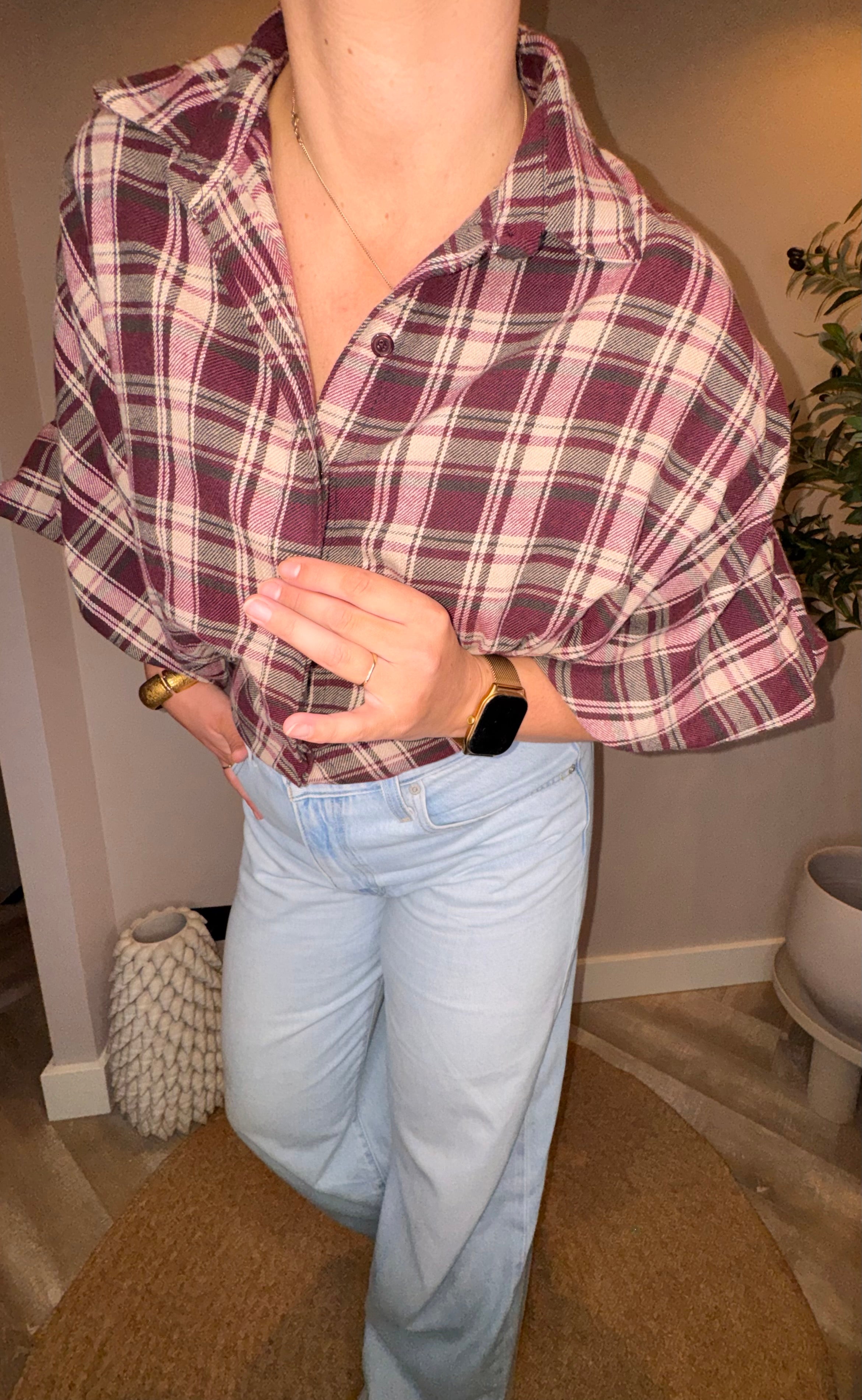 Blouse Maeve Bordeaux