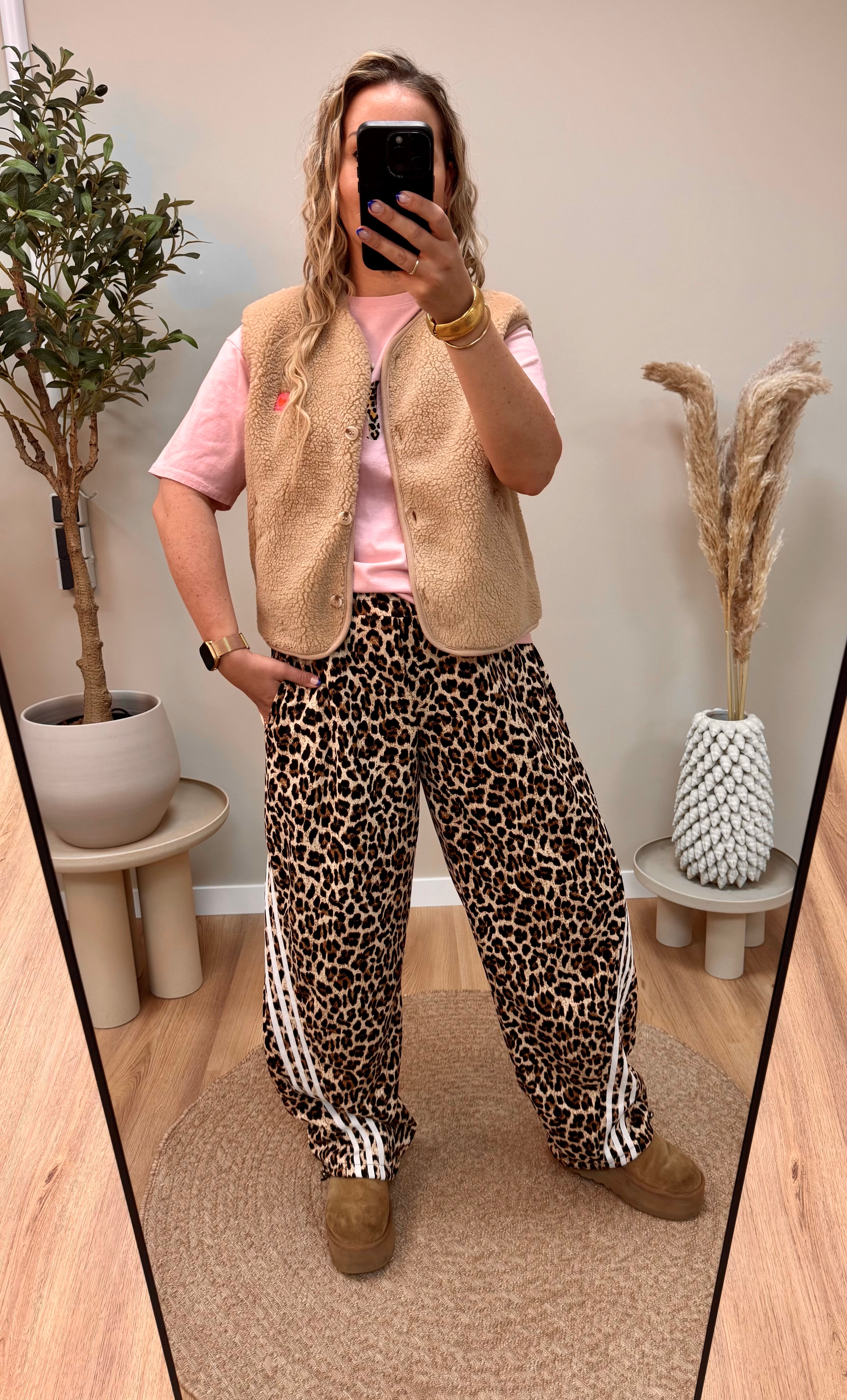 Roze Gilet